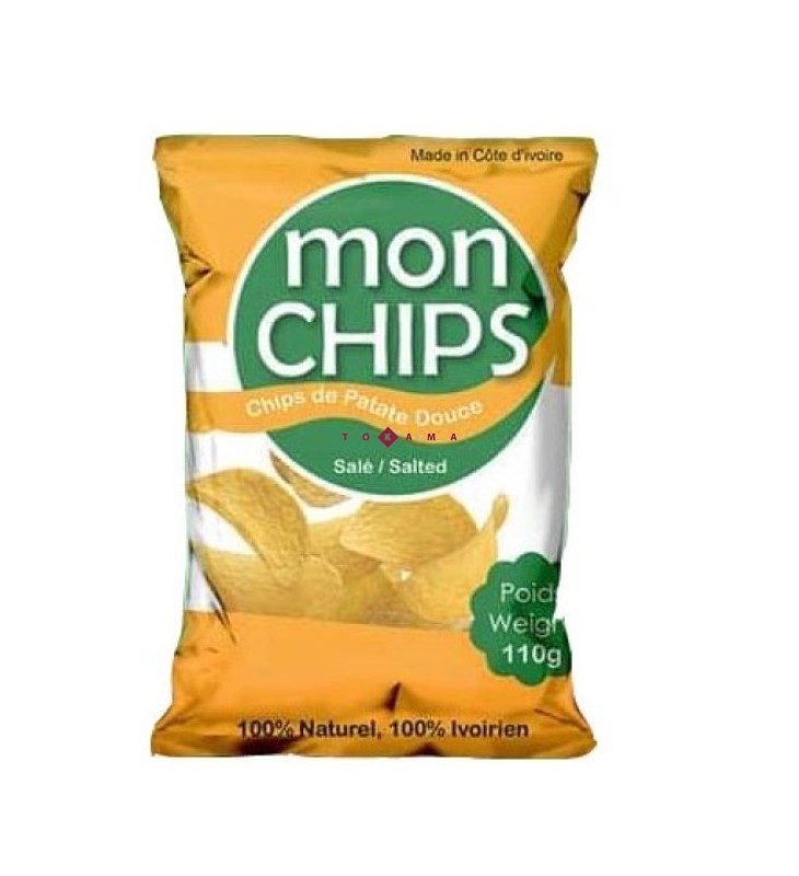 chips de patate douce