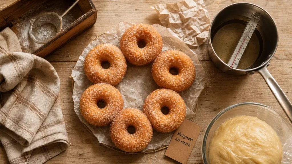 Beignets au sucre : la méthode pour une mie aérienne et un croustillant parfait