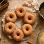 Beignet aux sucre dorés, mie aérienne et croustillant, sucre en poudre
