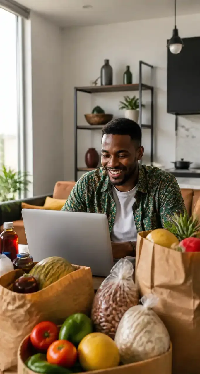 Sélection de produits d’épicerie africaine