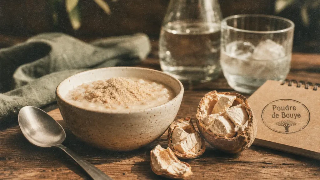 Fruit du baobab : bouye, pain de singe et pulpe riche en fibres
