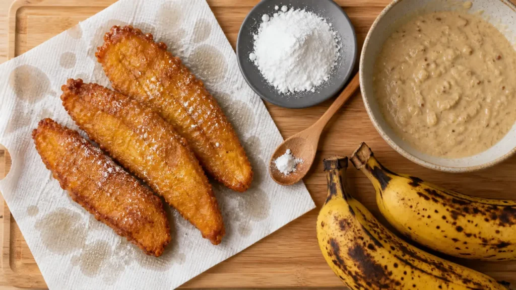 Beignet banane plantain : la maturité qui change tout, du croustillant au moelleux