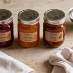 Conservation des confitures maison : bocaux fermés et gestes anti-moisissure après ouverture