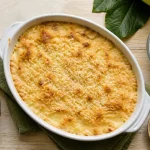 Fruit à pain recette : gratin au lait de coco, texture fondante