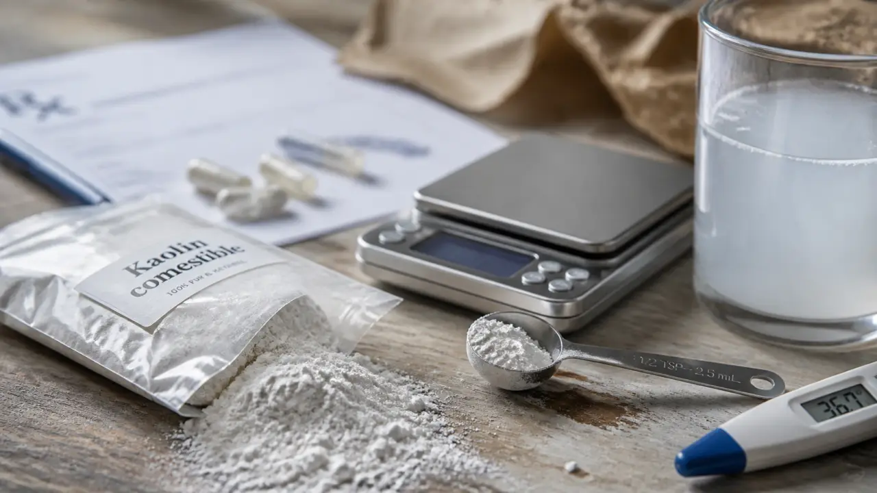 Kaolin comestible, risque d’anémie et de constipation