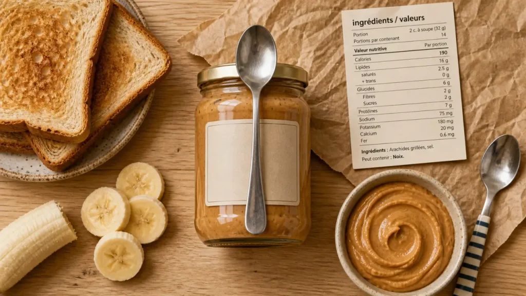 Peanut butter sans sucre ajouté : smooth ou crunchy, lequel choisir ?