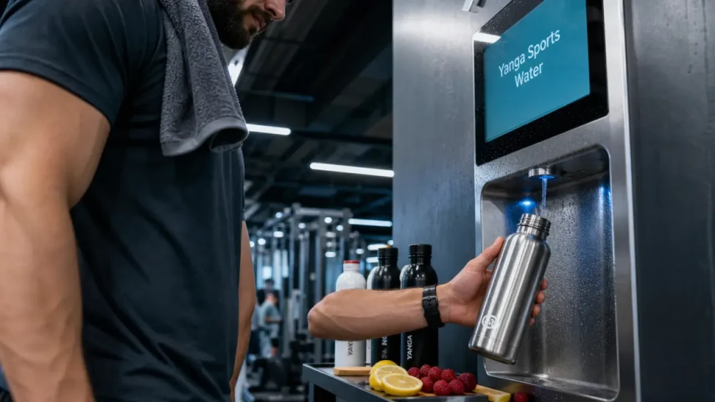 6 goûts, zéro sucre, recharge en salle : la boisson Yanga est-elle vraiment pratique ?