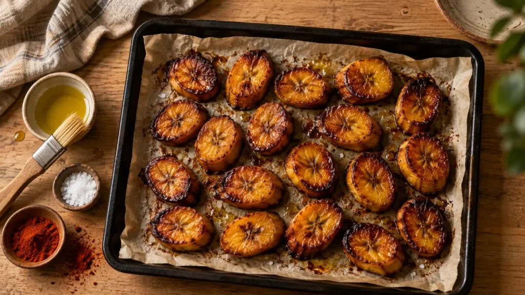Banane plantain au four : la méthode inratable pour un résultat fondant