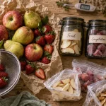 Conservation fruit : fruits et méthodes froid, congélation, déshydratation