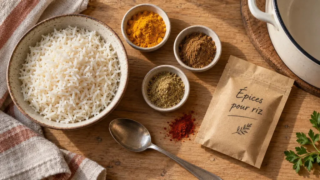 Quelle épice pour le riz ? Curcuma, cumin, paprika et mélanges selon le plat