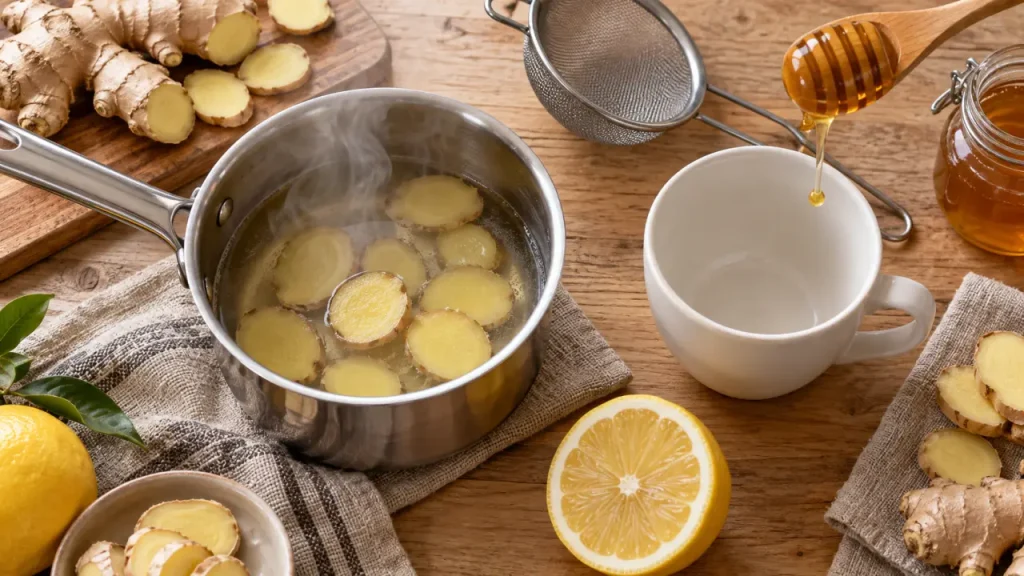 Infusion de gingembre : la décoction qui révèle toute sa saveur