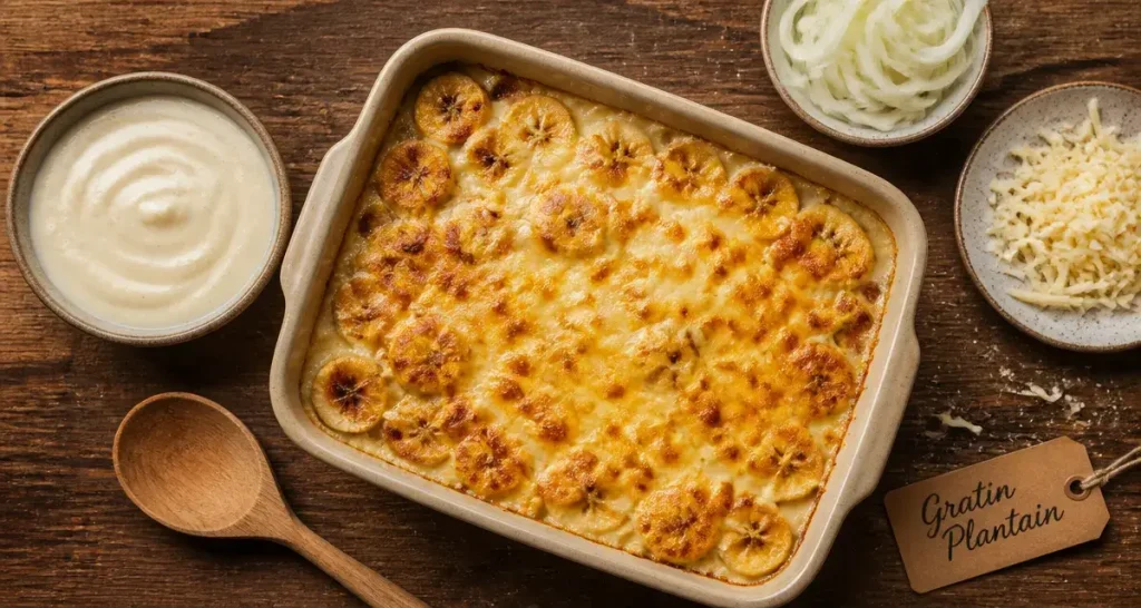Gratin de banane plantain : la recette antillaise authentique et ses variantes gourmandes