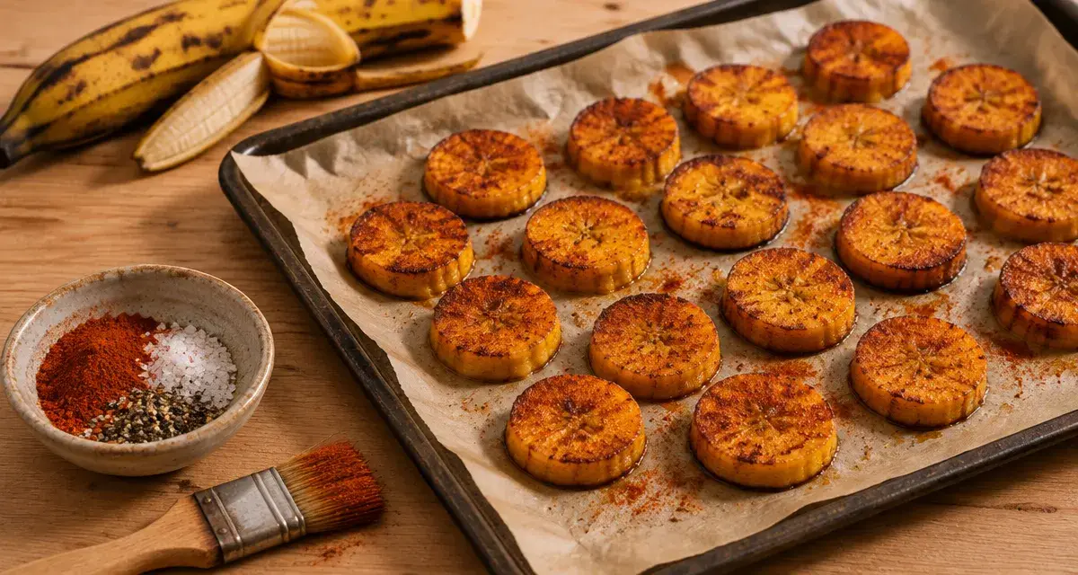 Comment cuisiner la banane plantain : plantain rôtie au paprika fumé