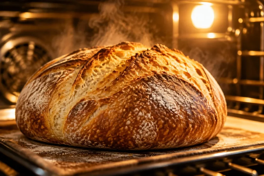 Cuire le pain maison au four : la méthode pour une croûte dorée et une mie cuite